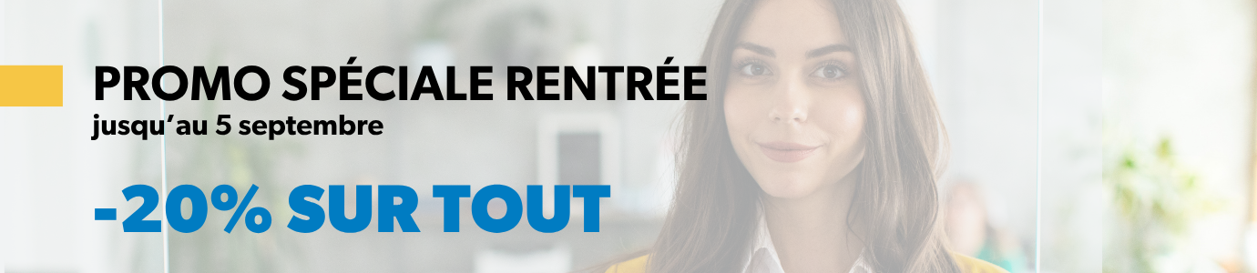 Emploi CRHA+ - Promotion 20 % de rabais