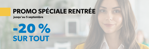Emploi CRHA - Promotion 20 % de rabais